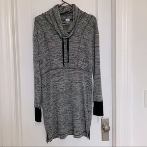 NWT Cable&Gauge drawstring cowl neck dress M